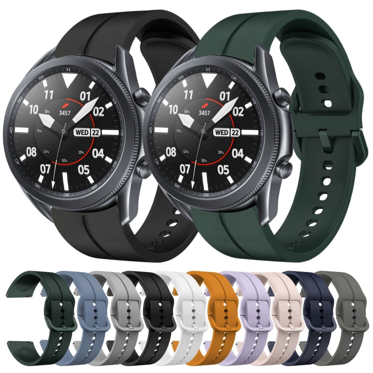 22mm Loop Silicone Watch Band, For Samsung Galaxy Watch3 45mm, For Samsung Galaxy Watch 46mm