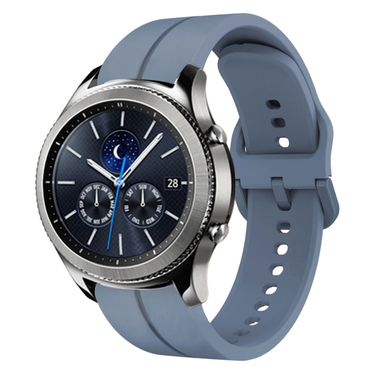 22mm Loop Silicone Watch Band, For Samsung Gear S3 Classic, For Samsung Gear S3 Frontier