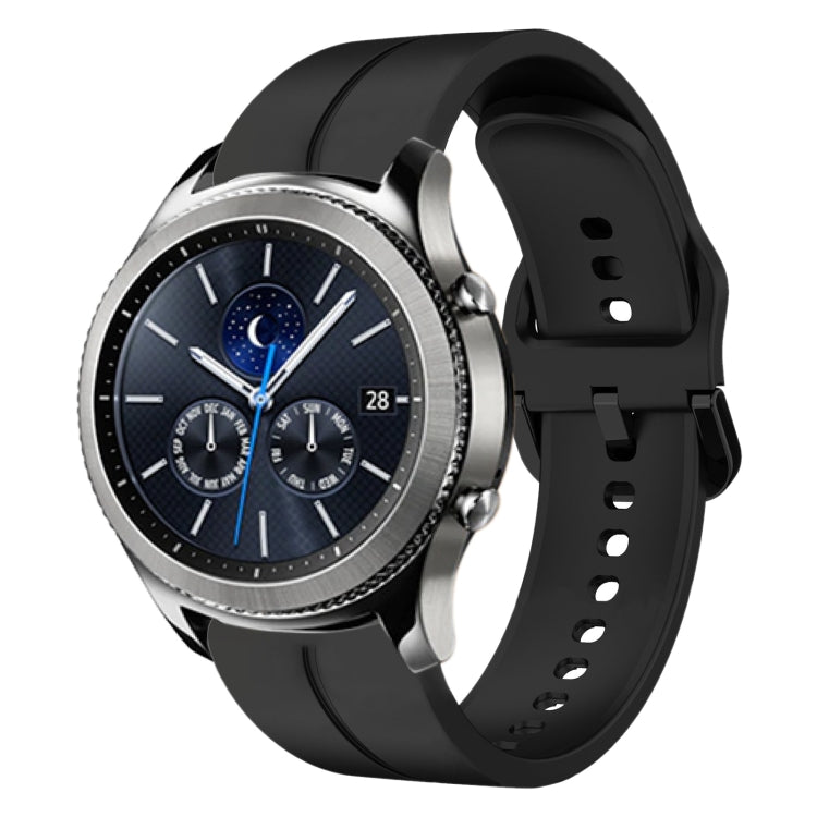 22mm Loop Silicone Watch Band, For Samsung Gear S3 Classic, For Samsung Gear S3 Frontier