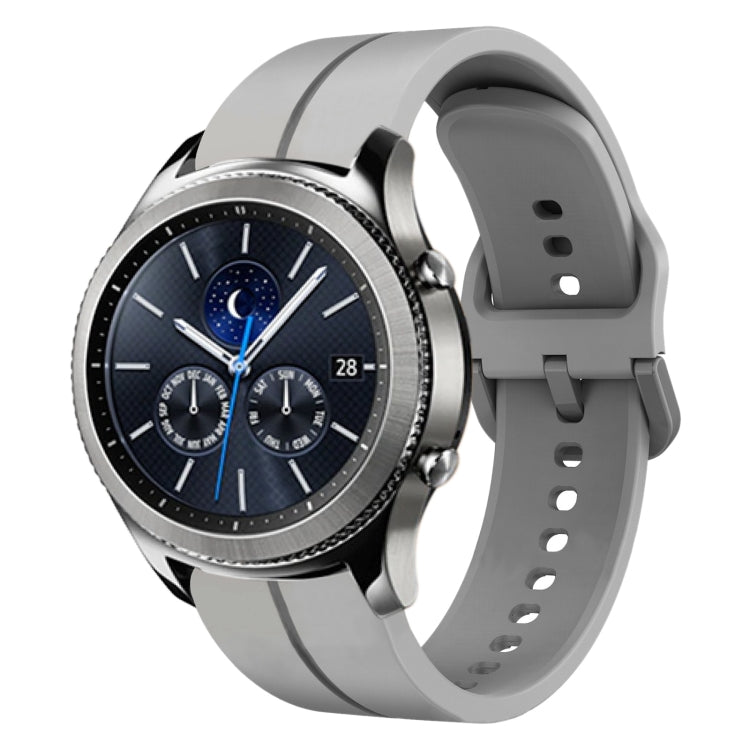 22mm Loop Silicone Watch Band, For Samsung Gear S3 Classic, For Samsung Gear S3 Frontier