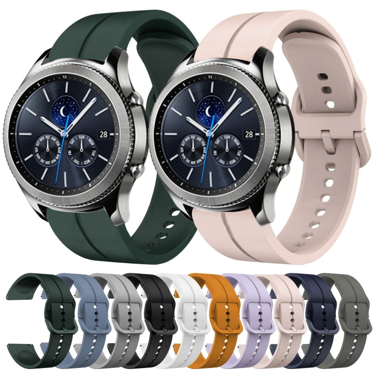 22mm Loop Silicone Watch Band, For Samsung Gear S3 Classic, For Samsung Gear S3 Frontier