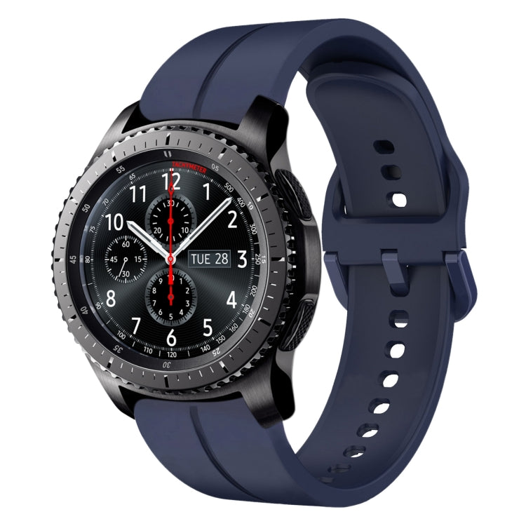 22mm Loop Silicone Watch Band, For Samsung Gear S3 Classic, For Samsung Gear S3 Frontier