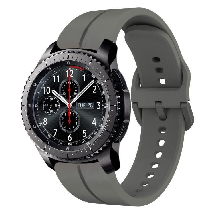 22mm Loop Silicone Watch Band, For Samsung Gear S3 Classic, For Samsung Gear S3 Frontier