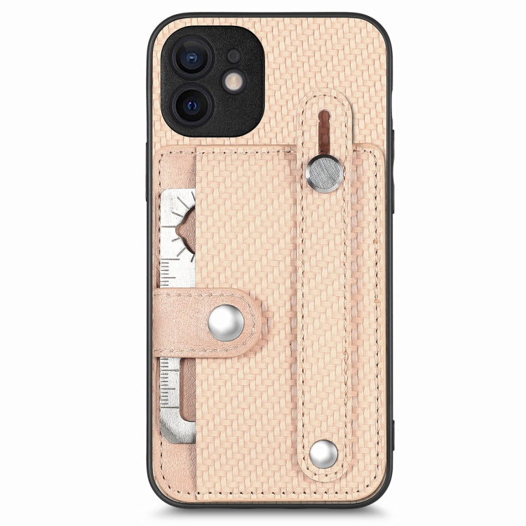 Wristband Kickstand Card Wallet Back Cover Phone Case with Tool Knife