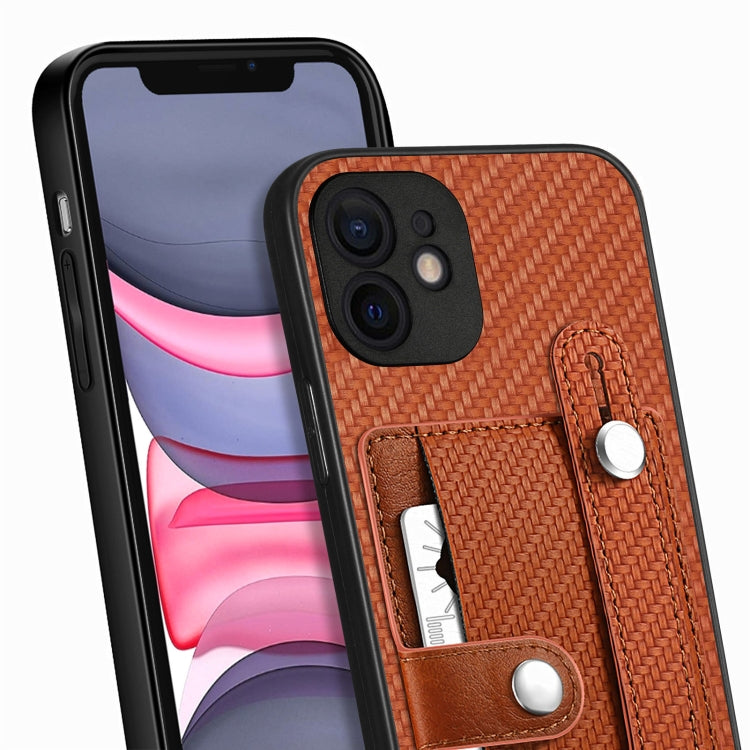 Wristband Kickstand Card Wallet Back Cover Phone Case with Tool Knife, For iPhone 11, For iPhone 11 Pro, For iPhone 11 Pro Max, For iPhone X / XS