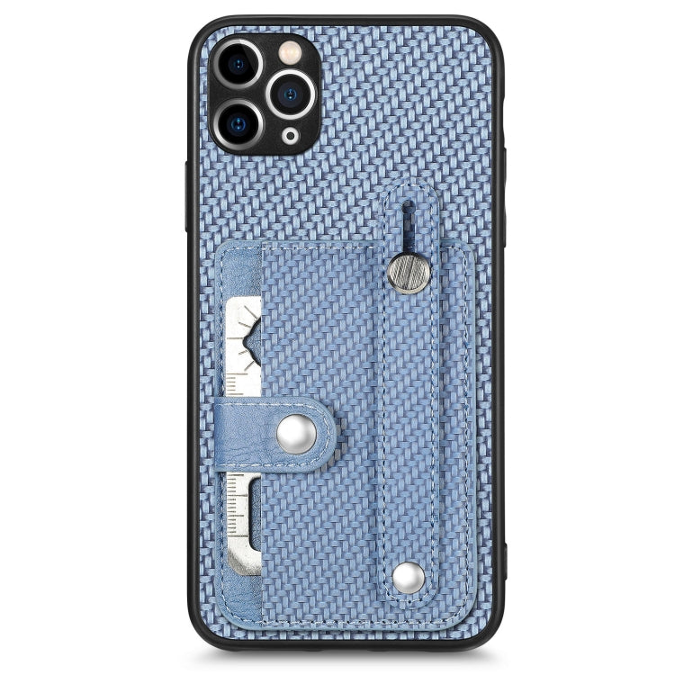 Wristband Kickstand Card Wallet Back Cover Phone Case with Tool Knife, For iPhone 11, For iPhone 11 Pro, For iPhone 11 Pro Max, For iPhone X / XS