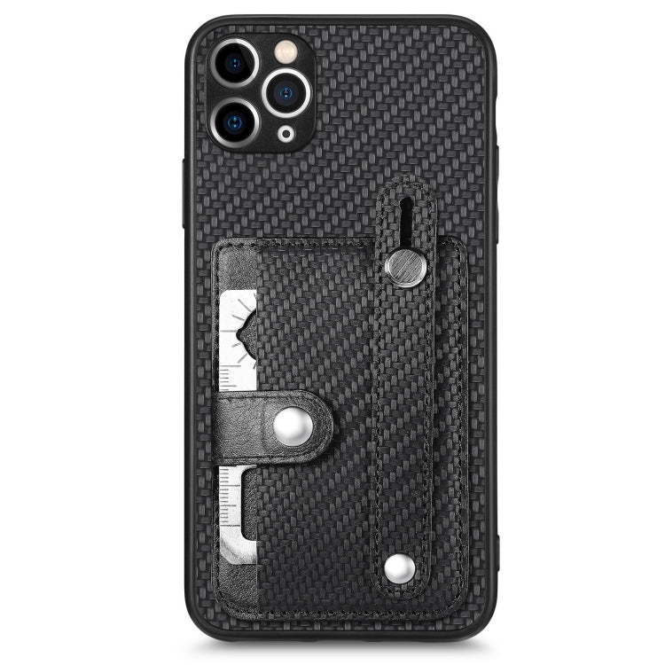 Wristband Kickstand Card Wallet Back Cover Phone Case with Tool Knife, For iPhone 11, For iPhone 11 Pro, For iPhone 11 Pro Max, For iPhone X / XS
