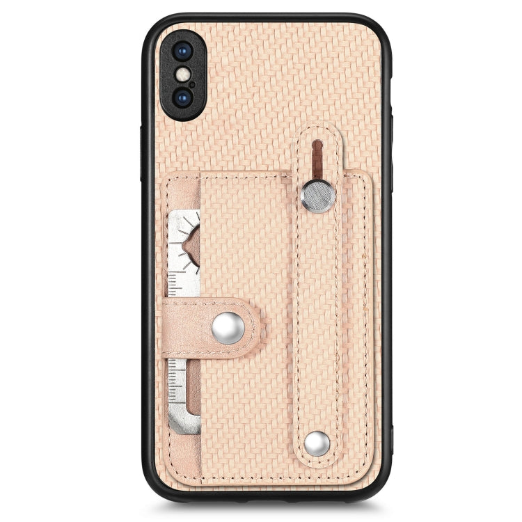 Wristband Kickstand Card Wallet Back Cover Phone Case with Tool Knife, For iPhone 11, For iPhone 11 Pro, For iPhone 11 Pro Max, For iPhone X / XS