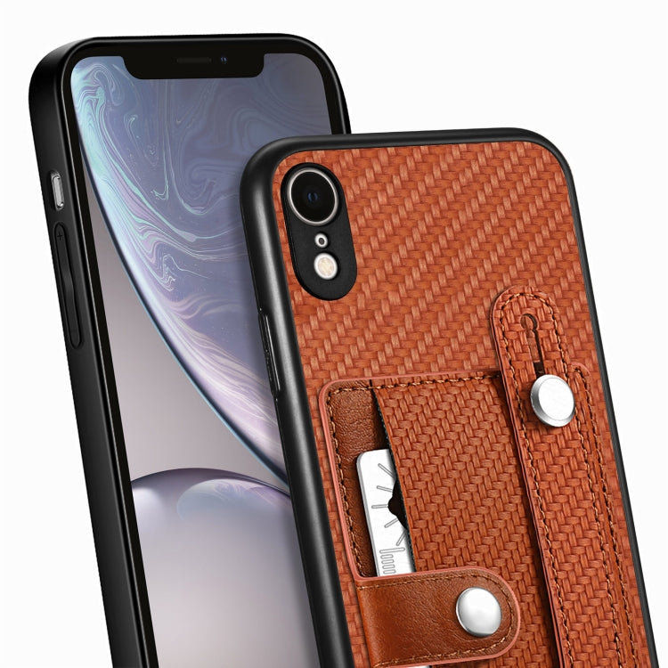 Wristband Kickstand Card Wallet Back Cover Phone Case with Tool Knife