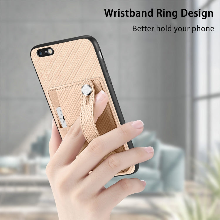 Wristband Kickstand Card Wallet Back Cover Phone Case with Tool Knife