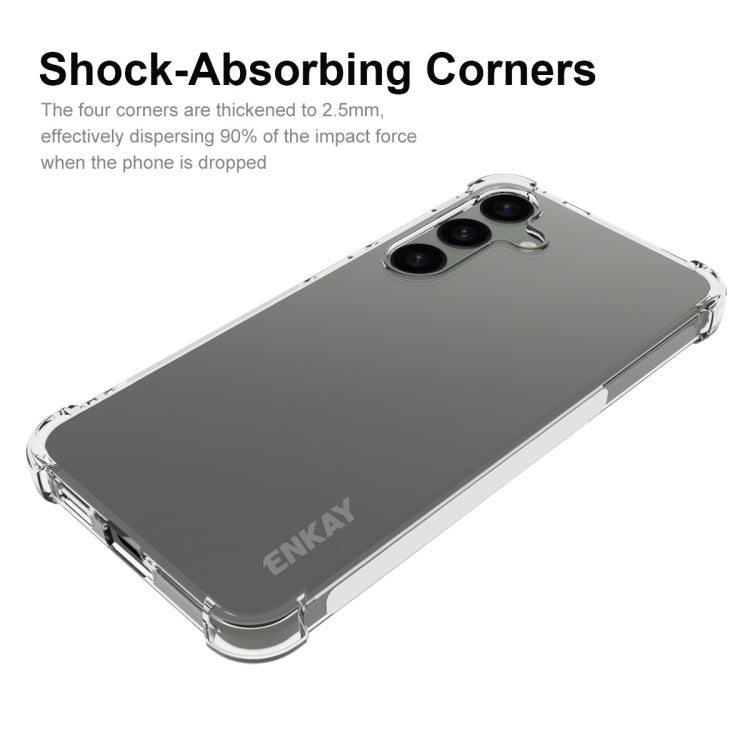 ENKAY Hat-Prince Transparent TPU Shockproof Phone Case