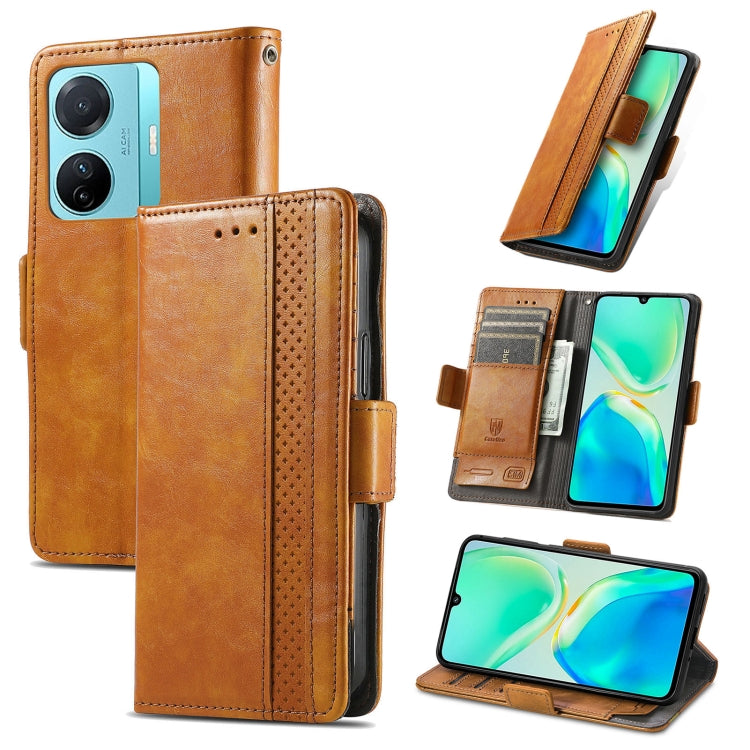 CaseNeo Splicing Dual Magnetic Buckle Leather Phone Case, For Tecno Pova Neo 5G, For vivo S15e, For Xiaomi 13 Lite, For ZTE Blade A52