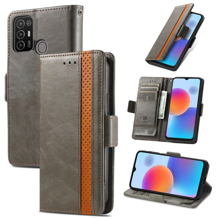 CaseNeo Splicing Dual Magnetic Buckle Leather Phone Case, For Tecno Pova Neo 5G, For vivo S15e, For Xiaomi 13 Lite, For ZTE Blade A52