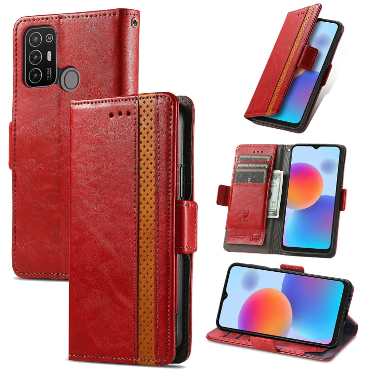CaseNeo Splicing Dual Magnetic Buckle Leather Phone Case, For Tecno Pova Neo 5G, For vivo S15e, For Xiaomi 13 Lite, For ZTE Blade A52