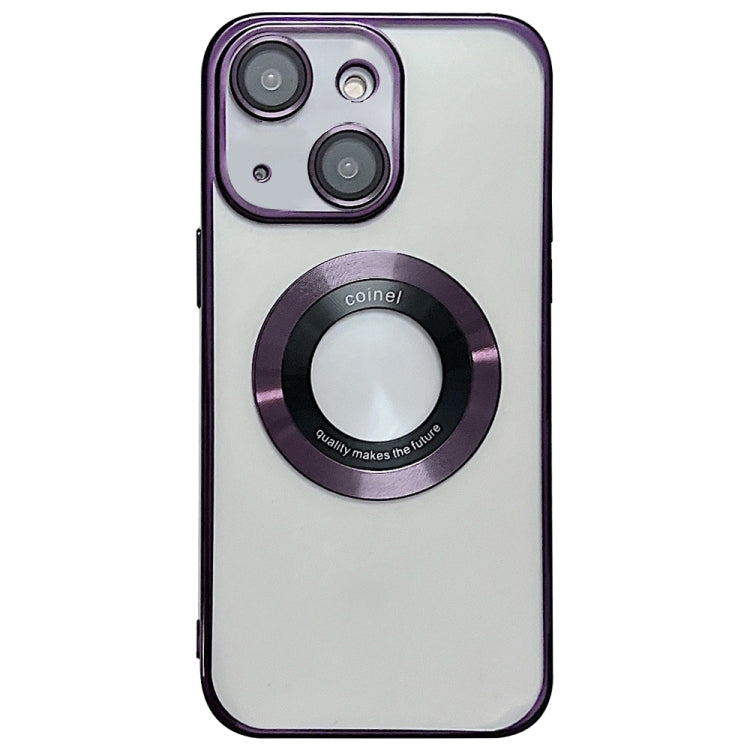 Electroplating Magsafe TPU Phone Case, For iPhone 15 Plus, For iPhone 15, For iPhone 14 Plus