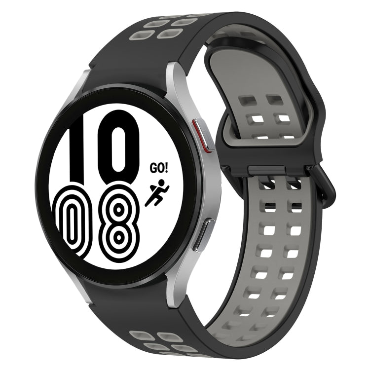 Two-Color Breathable Silicone Watch Band, For Samsung Galaxy Watch 5 40mm, For Samsung Galaxy Watch 4 44mm