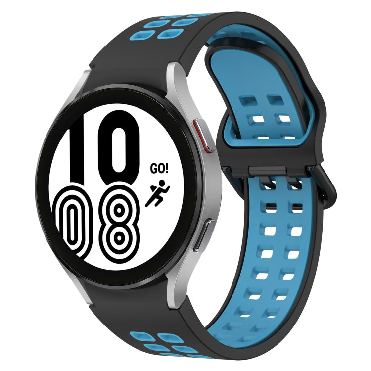Two-Color Breathable Silicone Watch Band, For Samsung Galaxy Watch 5 40mm, For Samsung Galaxy Watch 4 44mm