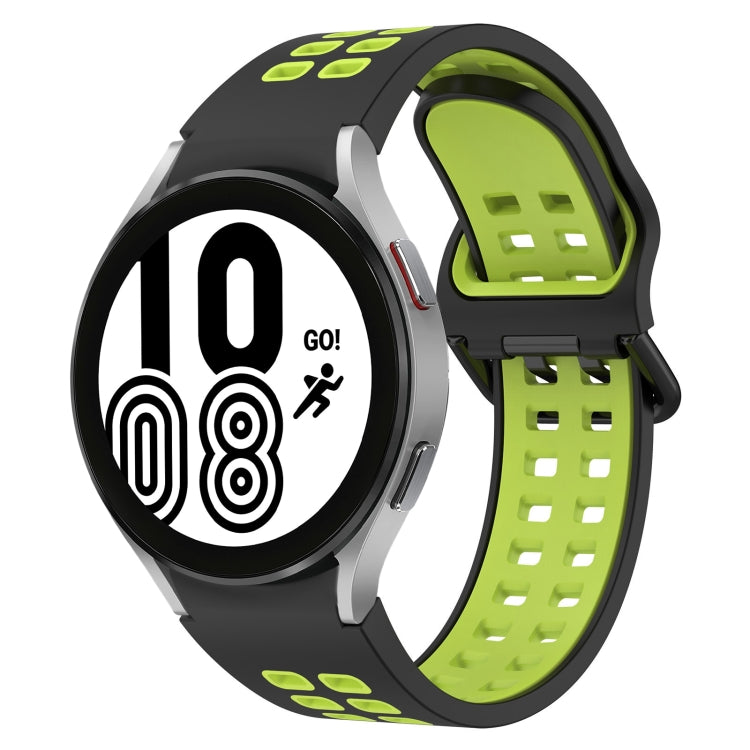 Two-Color Breathable Silicone Watch Band, For Samsung Galaxy Watch 5 40mm, For Samsung Galaxy Watch 4 44mm