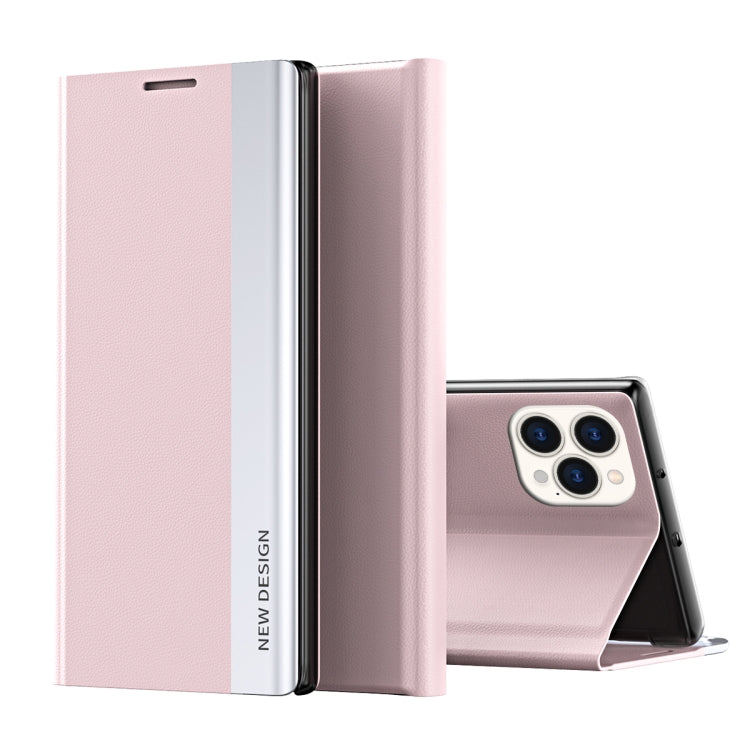 Side Electroplated Adsorption Leather Phone Case