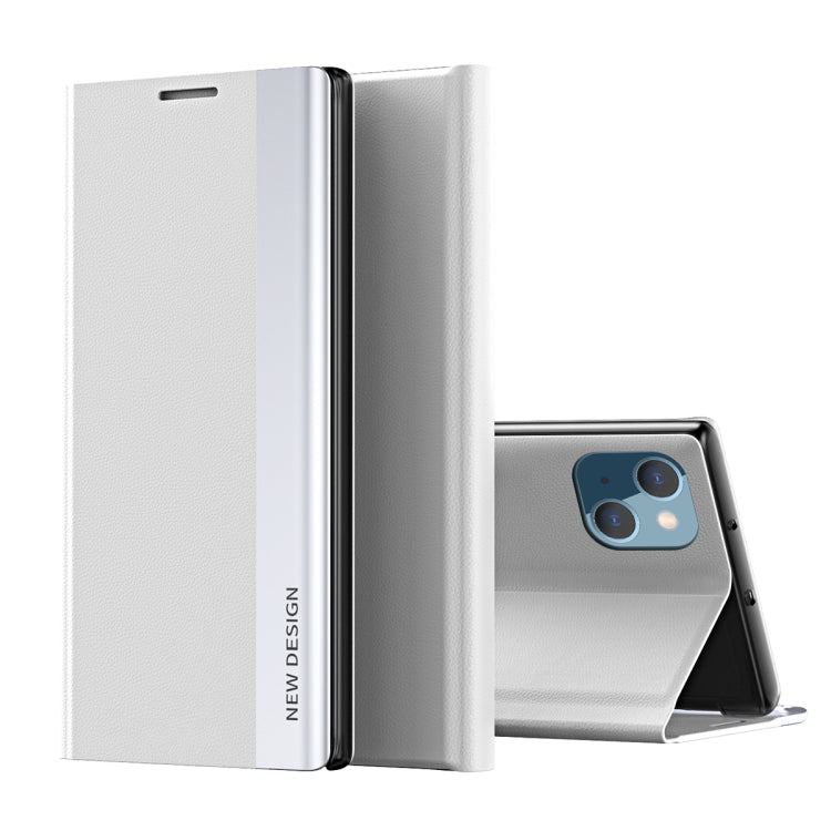 Side Electroplated Adsorption Leather Phone Case