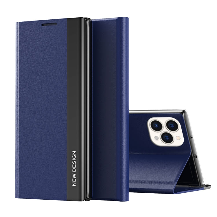 Side Electroplated Adsorption Leather Phone Case