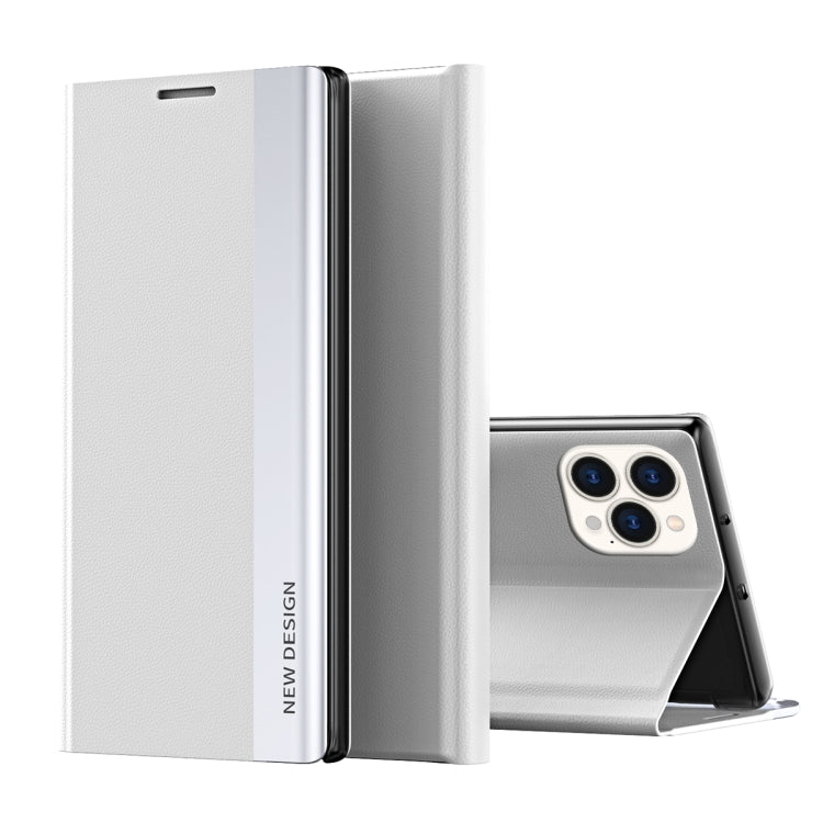 Side Electroplated Adsorption Leather Phone Case