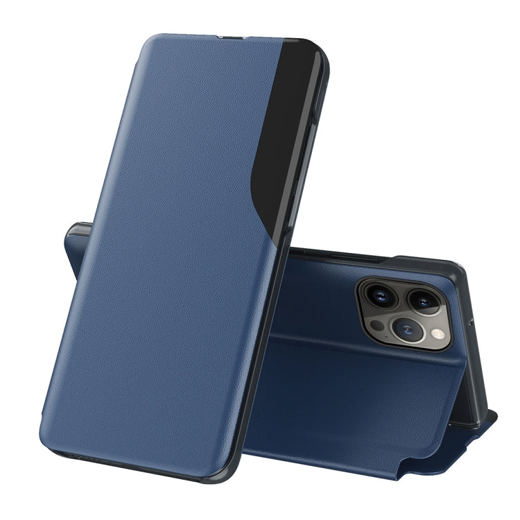Side Display Flip Leather Phone Case, For iPhone 16, For iPhone 15 Pro Max, For iPhone 15 Pro, For iPhone 15 Plus