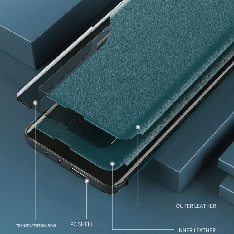 Side Display Flip Leather Phone Case, For iPhone 16, For iPhone 15 Pro Max, For iPhone 15 Pro, For iPhone 15 Plus