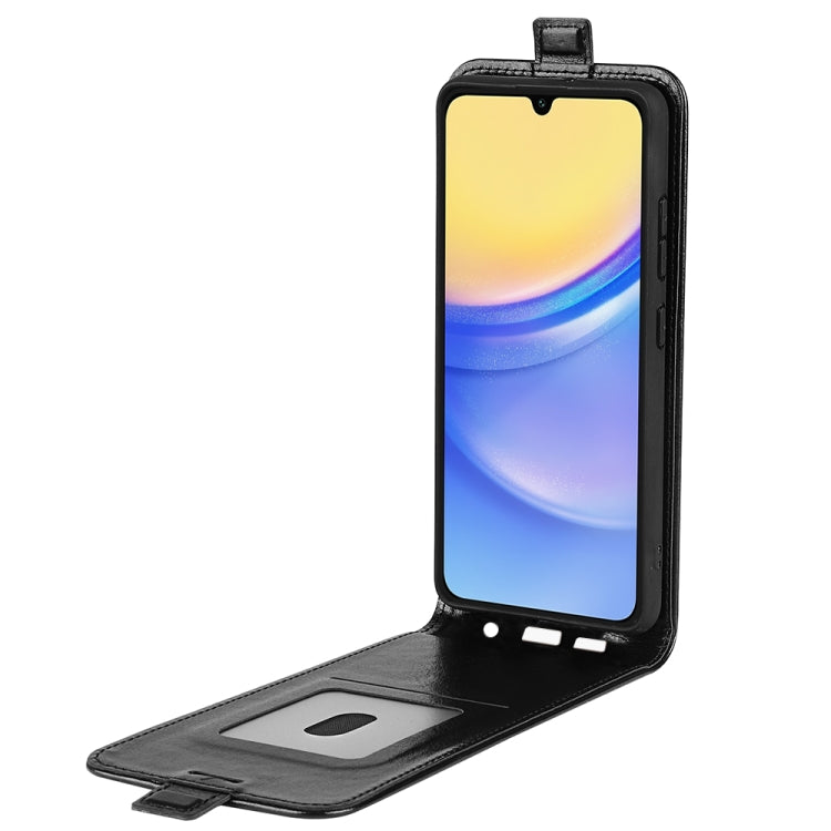 R64 Texture Single Vertical Flip Leather Phone Case