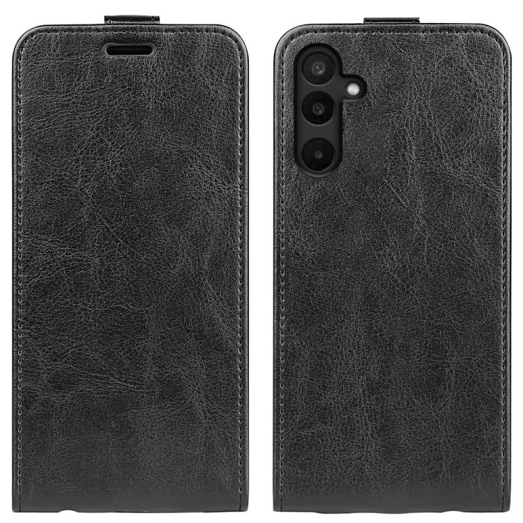 R64 Texture Single Vertical Flip Leather Phone Case