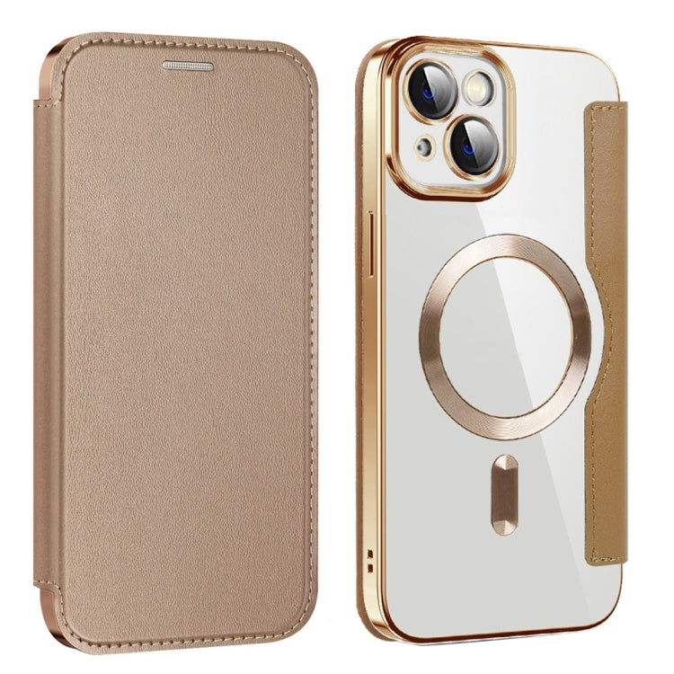 Shield MagSafe RFID Anti-theft Leather Phone Case, For iPhone 15 Pro Max, For iPhone 15 Pro, For iPhone 15 Plus