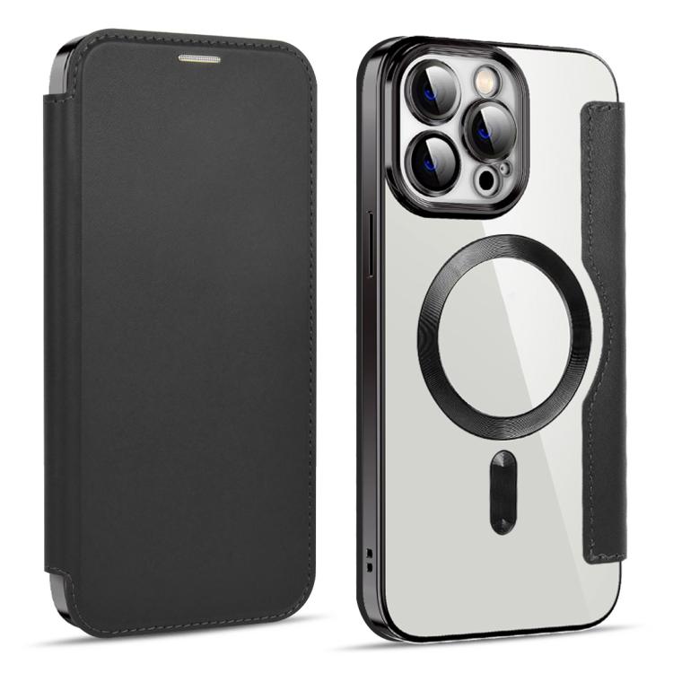Shield MagSafe RFID Anti-theft Leather Phone Case, For iPhone 15 Pro Max, For iPhone 15 Pro, For iPhone 15 Plus