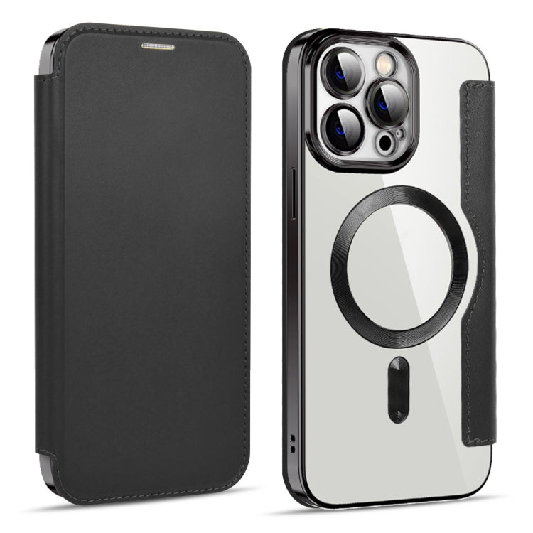 Shield MagSafe RFID Anti-theft Leather Phone Case, For iPhone 15 Pro Max, For iPhone 15 Pro, For iPhone 15 Plus