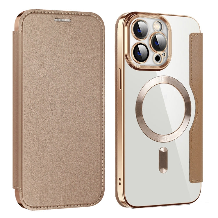 Shield MagSafe RFID Anti-theft Leather Phone Case, For iPhone 15 Pro Max, For iPhone 15 Pro, For iPhone 15 Plus