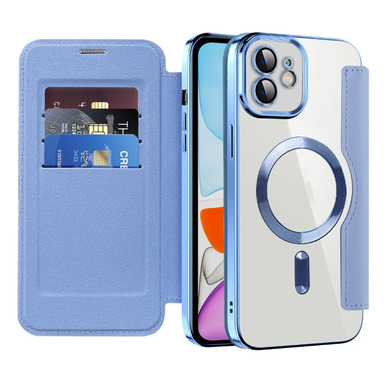 Shield Magsafe RFID Anti-theft Rhombus Leather Phone Case, For iPhone 11
