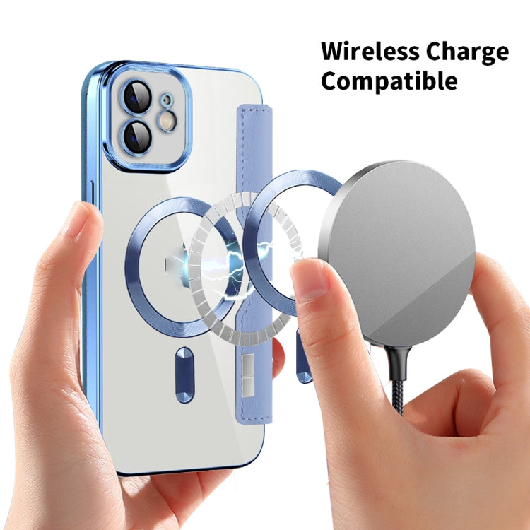 Shield Magsafe RFID Anti-theft Rhombus Leather Phone Case, For iPhone 11