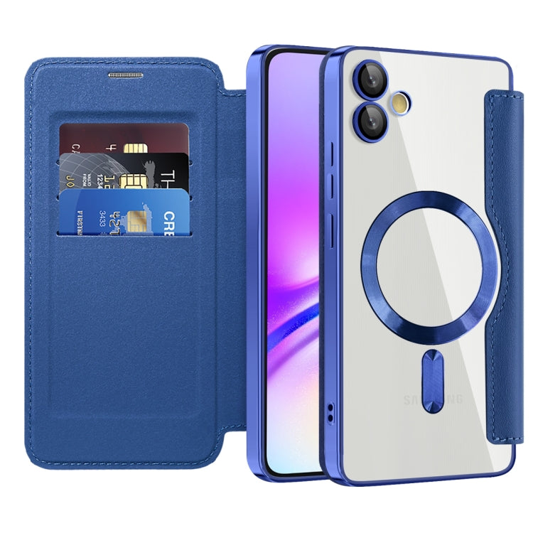 Shield MagSafe RFID Anti-theft Rhombus Leather Phone Case, For Samsung Galaxy A05, For Samsung Galaxy A05s, For Samsung Galaxy S23 FE 5G