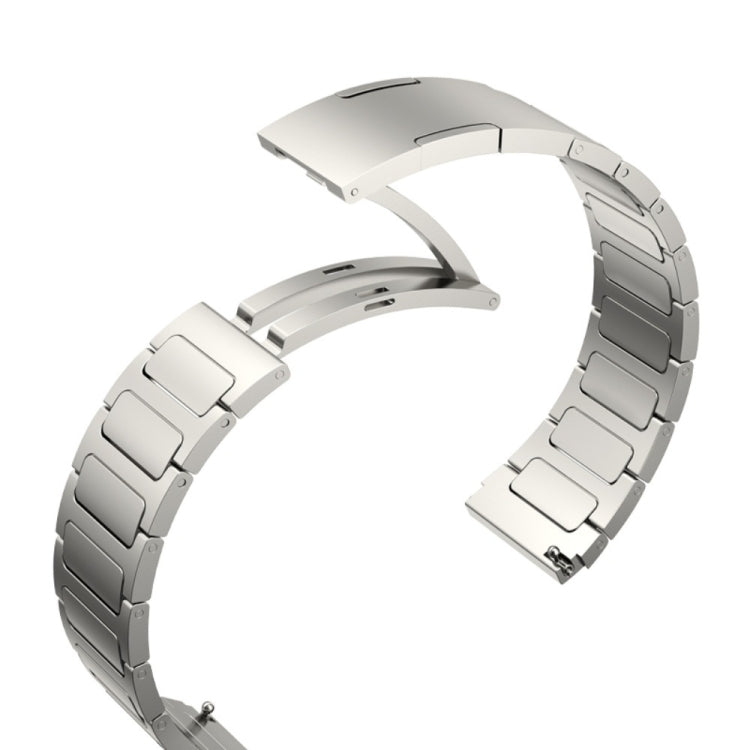 22mm I-Shaped Titanium Alloy Watch Band, For Samsung Galaxy Watch3 45mm, For Samsung Gear S3 Classic, For Samsung Gear S3 Frontier