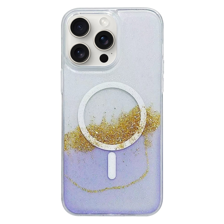 Gilding MagSafe Hybrid Clear TPU Phone Case, For iPhone 16, For iPhone 15 Pro Max, For iPhone 15 Pro