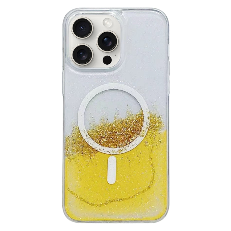 Gilding MagSafe Hybrid Clear TPU Phone Case, For iPhone 16, For iPhone 15 Pro Max, For iPhone 15 Pro