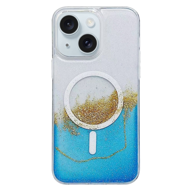 Gilding MagSafe Hybrid Clear TPU Phone Case, For iPhone 15 Plus, For iPhone 15, For iPhone 14 Plus