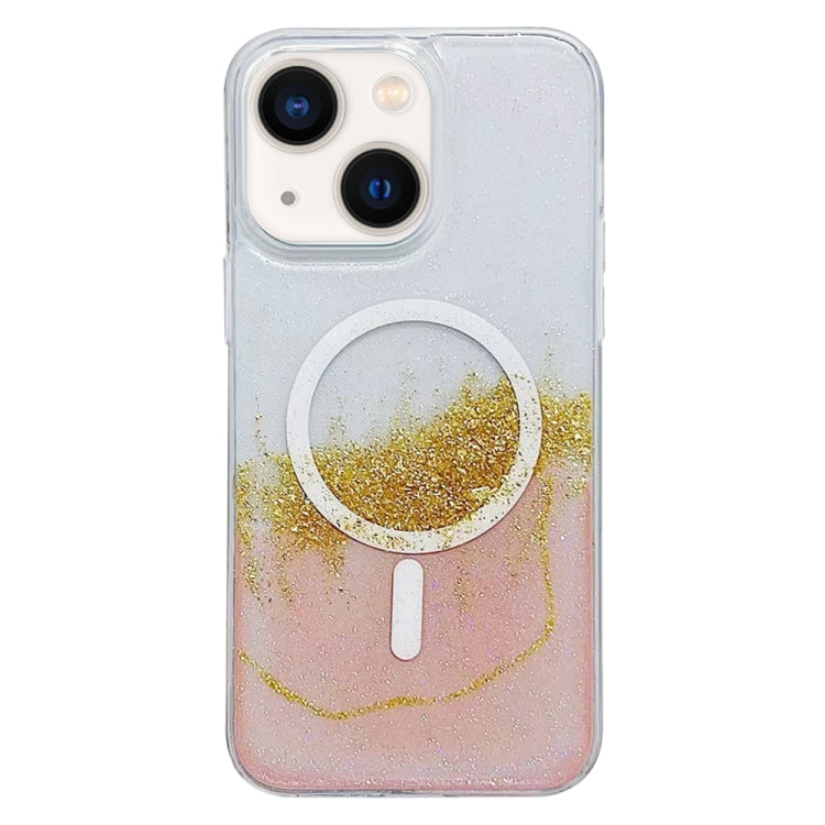 Gilding MagSafe Hybrid Clear TPU Phone Case, For iPhone 15 Plus, For iPhone 15, For iPhone 14 Plus