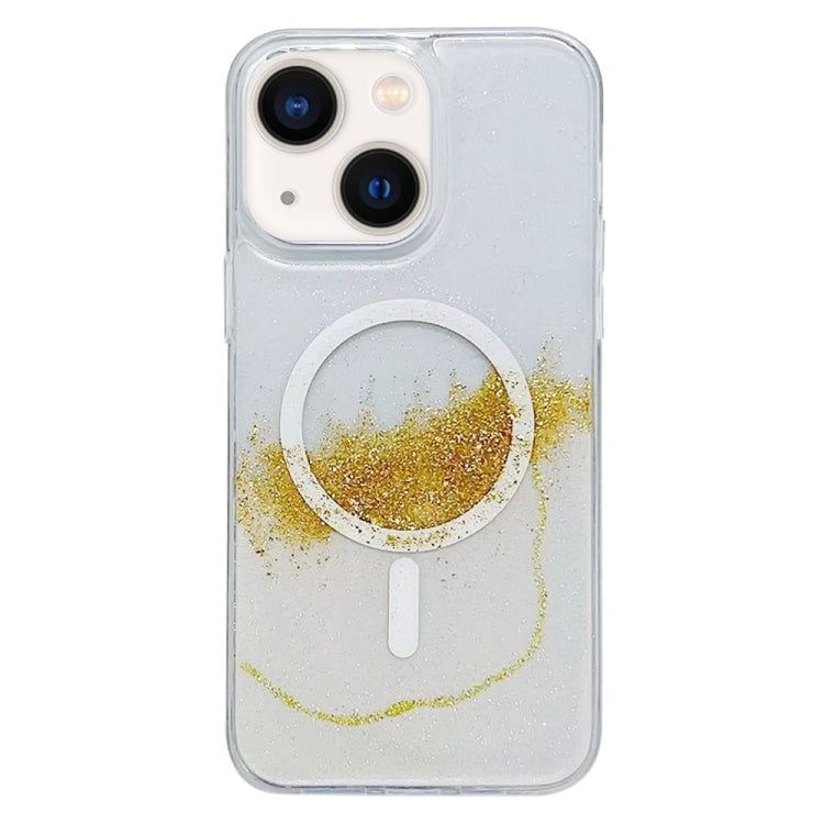 Gilding MagSafe Hybrid Clear TPU Phone Case, For iPhone 15 Plus, For iPhone 15, For iPhone 14 Plus