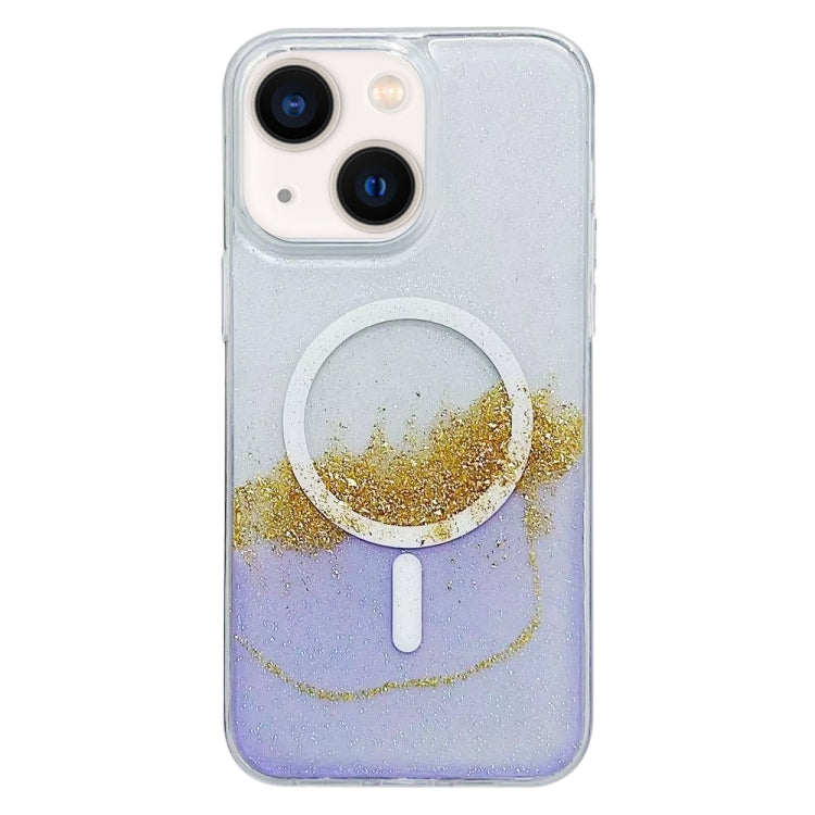 Gilding MagSafe Hybrid Clear TPU Phone Case, For iPhone 15 Plus, For iPhone 15, For iPhone 14 Plus