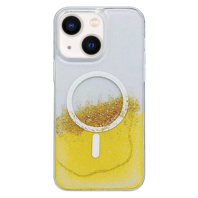Gilding MagSafe Hybrid Clear TPU Phone Case, For iPhone 15 Plus, For iPhone 15, For iPhone 14 Plus