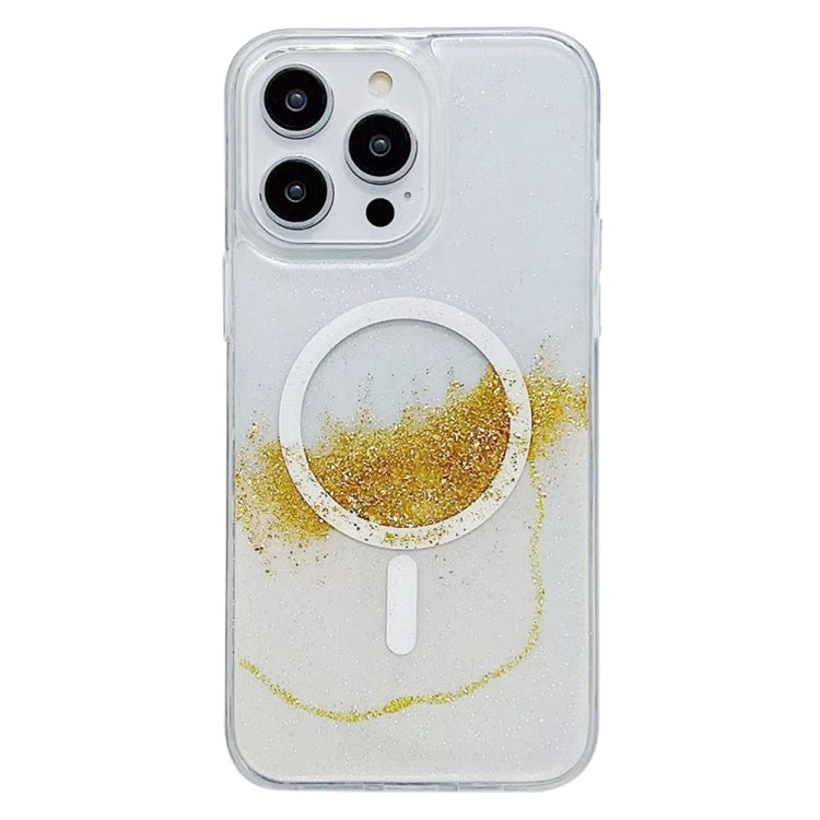 Gilding MagSafe Hybrid Clear TPU Phone Case, For iPhone 14, For iPhone 14 Pro, For iPhone 14 Pro Max