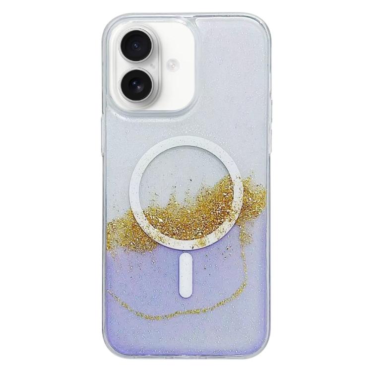 Gilding MagSafe Hybrid Clear TPU Phone Case, For iPhone 16, For iPhone 15 Pro Max, For iPhone 15 Pro