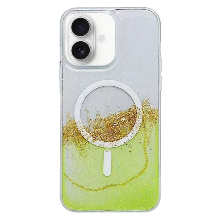 Gilding MagSafe Hybrid Clear TPU Phone Case, For iPhone 16, For iPhone 15 Pro Max, For iPhone 15 Pro