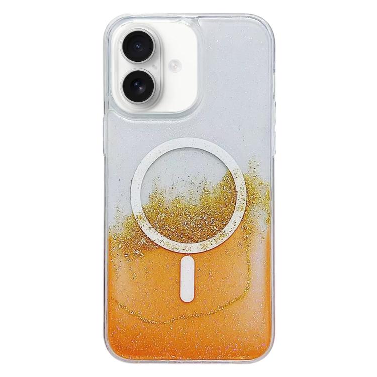 Gilding MagSafe Hybrid Clear TPU Phone Case, For iPhone 16, For iPhone 15 Pro Max, For iPhone 15 Pro