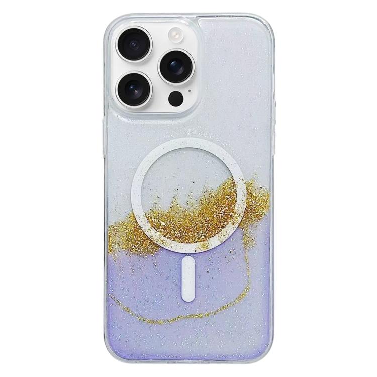 Gilding MagSafe Hybrid Clear TPU Phone Case, For iPhone 16 Pro Max, For iPhone 16 Pro, For iPhone 16 Plus